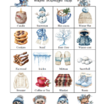 Looking for a fun winter activity preschoolers and kindergarteners? This free printable winter picture scavenger hunt features 16 items for little ones to find, including a snowman, mittens, hot cocoa, and other winter favorites. The picture-based hunt makes it easy for children who aren't reading yet. A simple winter activity for preschool, kindergarten, or family fun at home. Just download the free PDF and print!