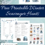 Looking for a fun winter scavenger hunt? Choose from 7 free printable winter scavenger hunts, including outdoor, indoor, nature, picture, blank, and photo scavenger hunts! With designs for preschoolers, kids, teens, and adults. Download your favorites and enjoy a fun winter activity.